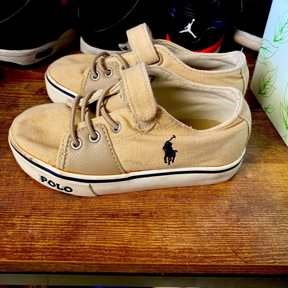 Polo Ralph Lauren size 7.5T Boy Toddler Shoes